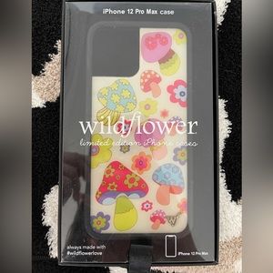 iphone 12 pro max Mushroom wildflower case